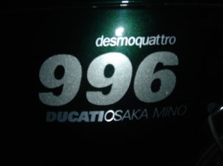 DUCATIのフォント